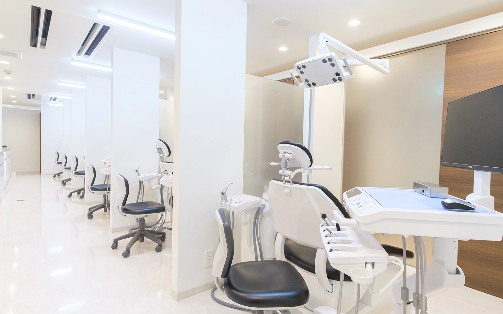 半個室の診療室